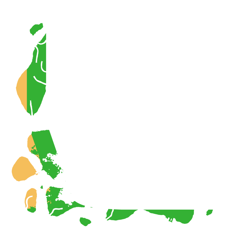 Biome Rust Map: Procedural Map, Size: 4000, Seed: 621610