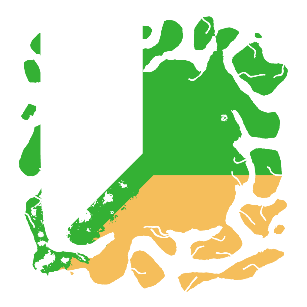 Biome Rust Map: Procedural Map, Size: 4500, Seed: 2012055