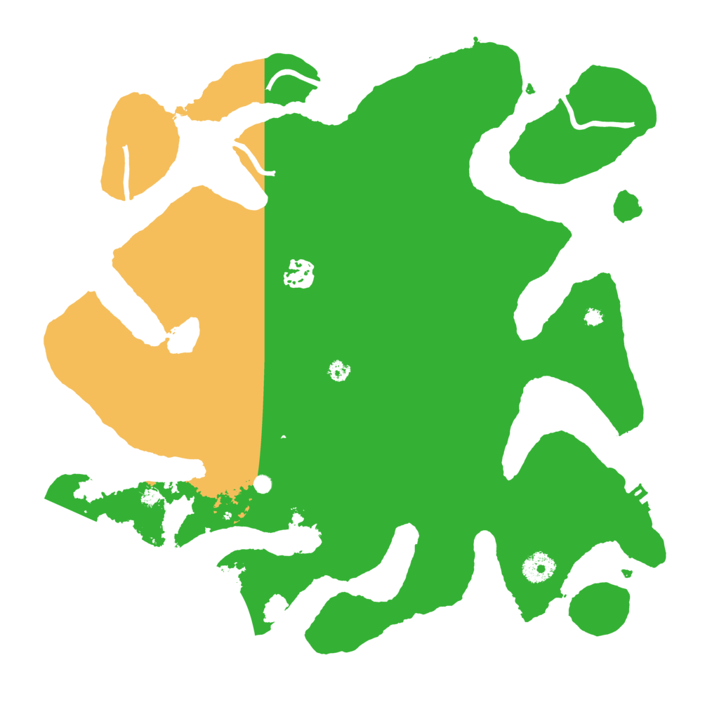 Biome Rust Map: Procedural Map, Size: 3500, Seed: 1712748