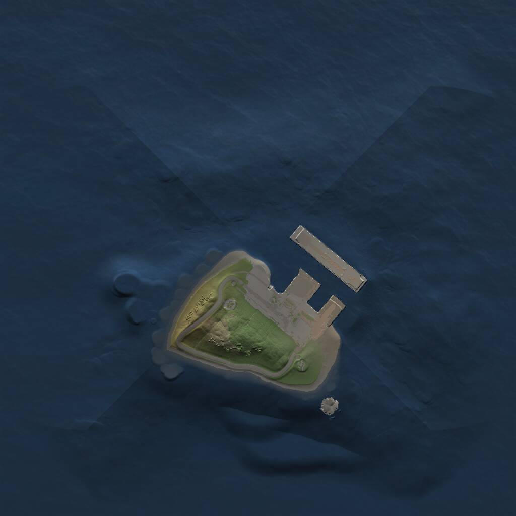 Rust Map: Procedural Map, Size: 1200, Seed: 589234902, 2 Monuments