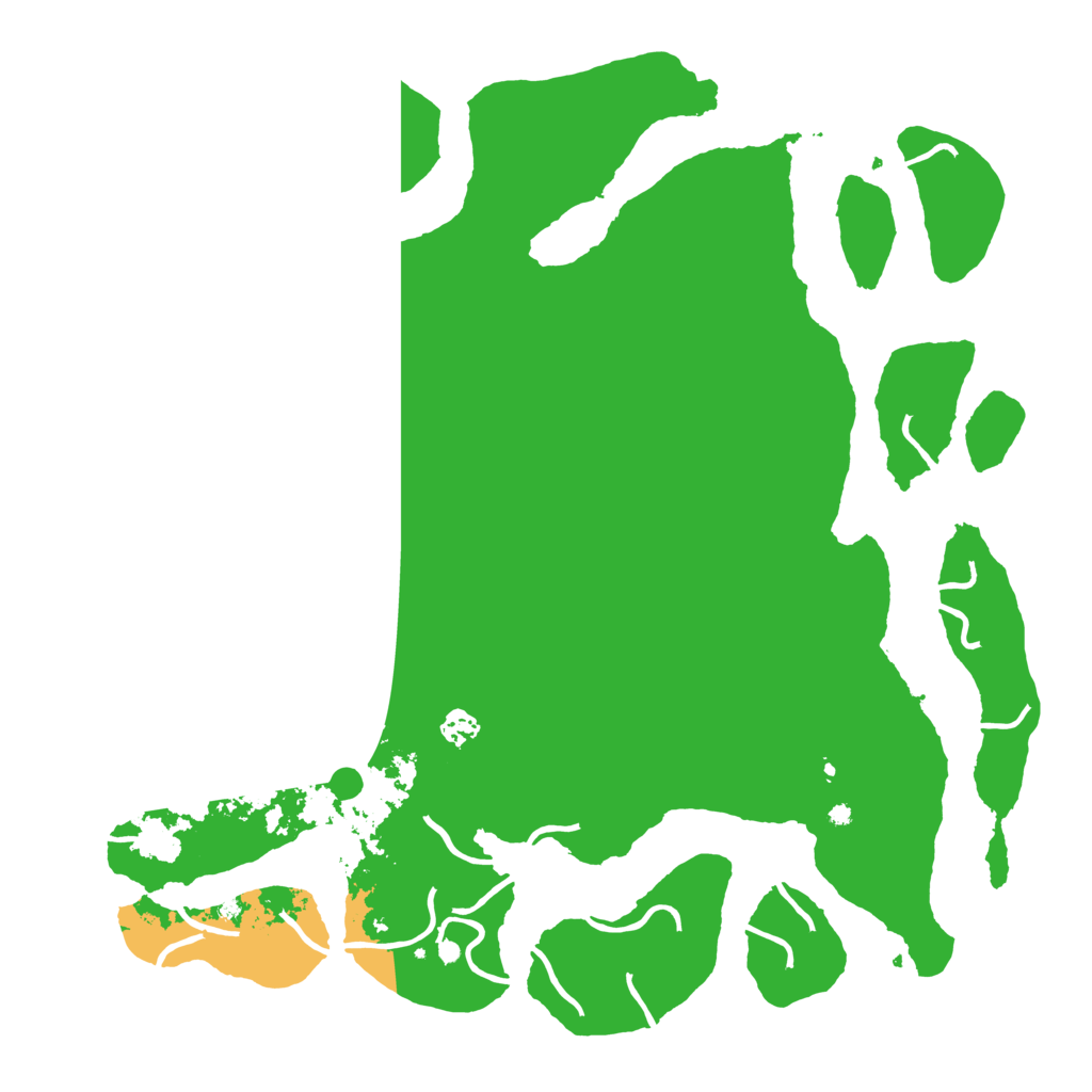 Biome Rust Map: Procedural Map, Size: 4500, Seed: 5471579