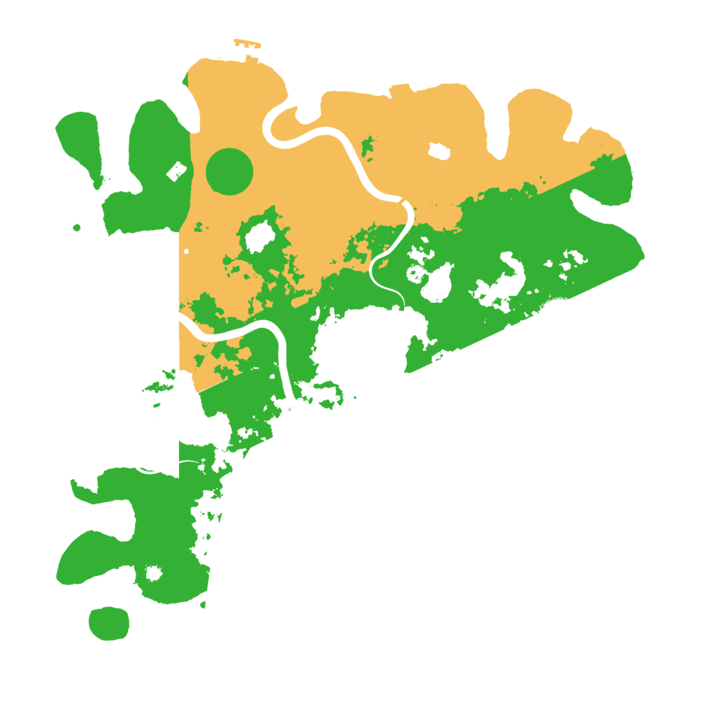 Biome Rust Map: Procedural Map, Size: 4000, Seed: 769109