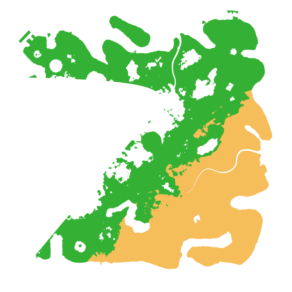 Biome Rust Map: Procedural Map, Size: 4000, Seed: 219