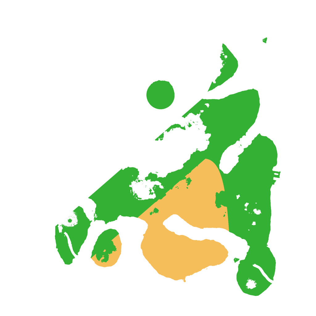 Biome Rust Map: Procedural Map, Size: 3000, Seed: 2005727949