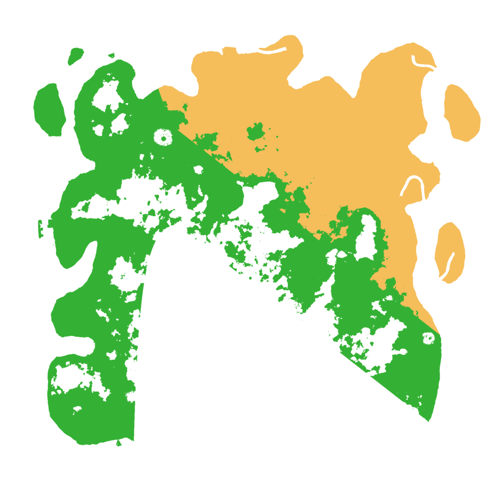 Biome Rust Map: Procedural Map, Size: 4200, Seed: 73
