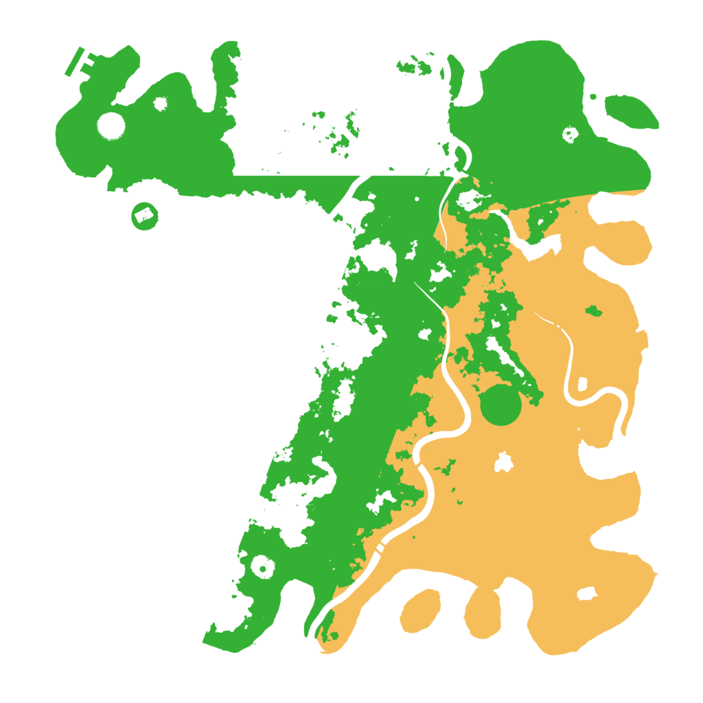 Biome Rust Map: Procedural Map, Size: 4500, Seed: 4514815