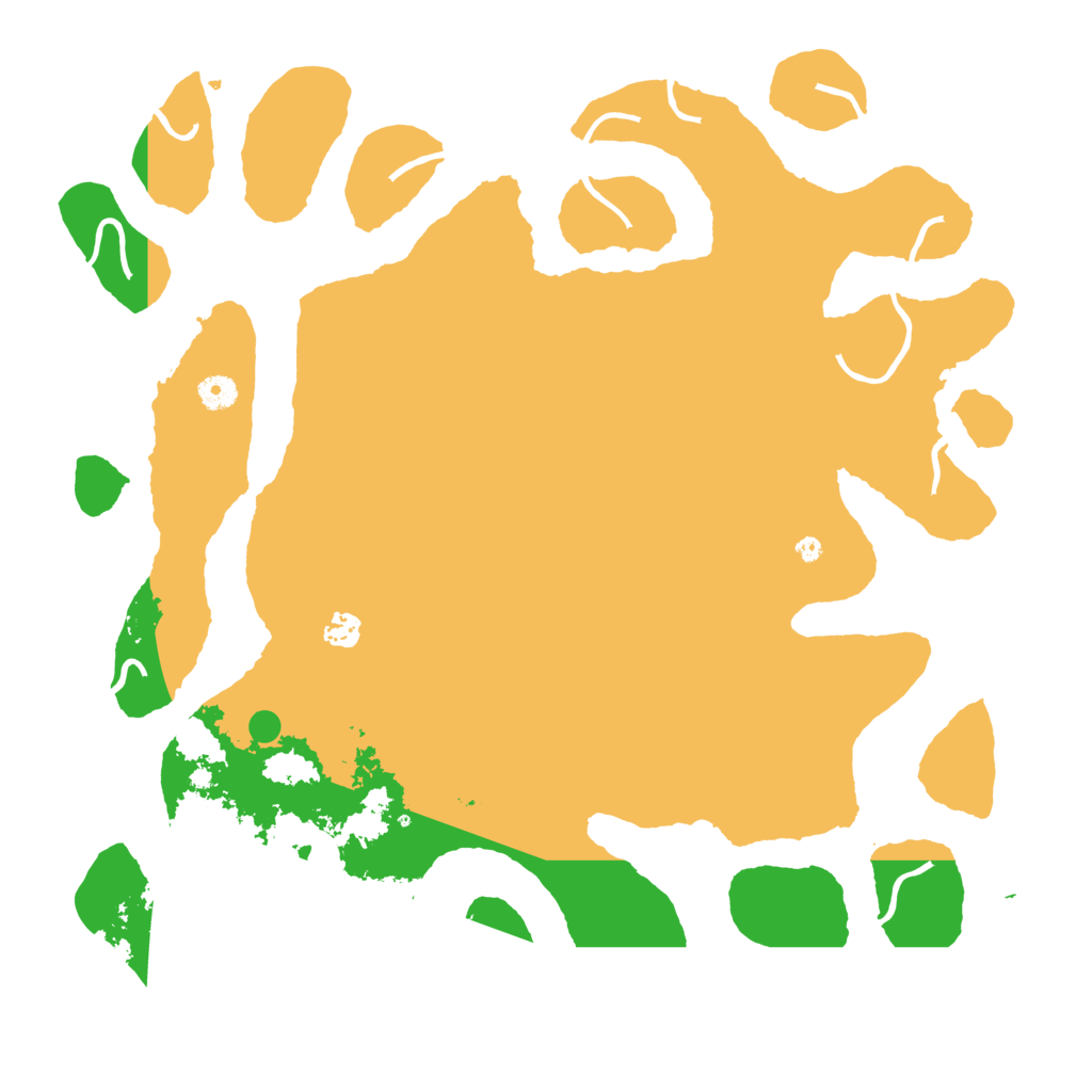 Biome Rust Map: Procedural Map, Size: 4500, Seed: 2943186