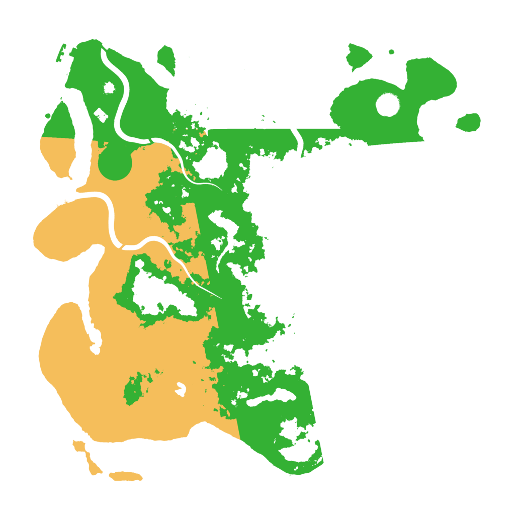 Biome Rust Map: Procedural Map, Size: 4000, Seed: 725477