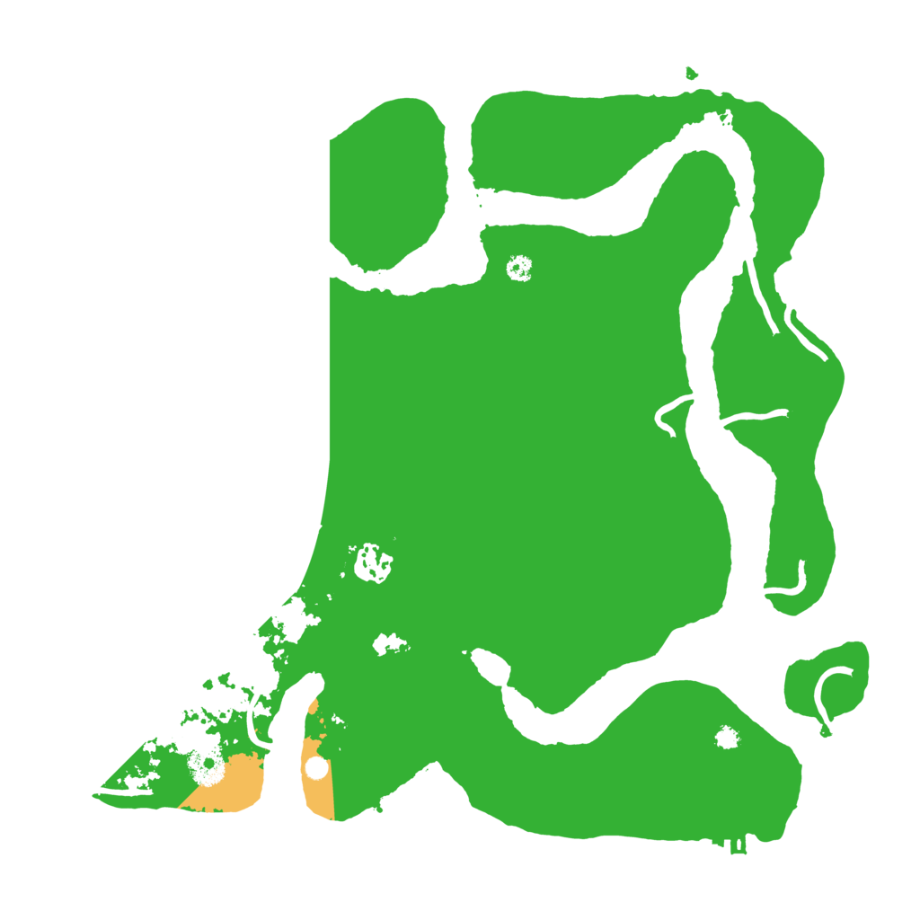 Biome Rust Map: Procedural Map, Size: 3550, Seed: 558279