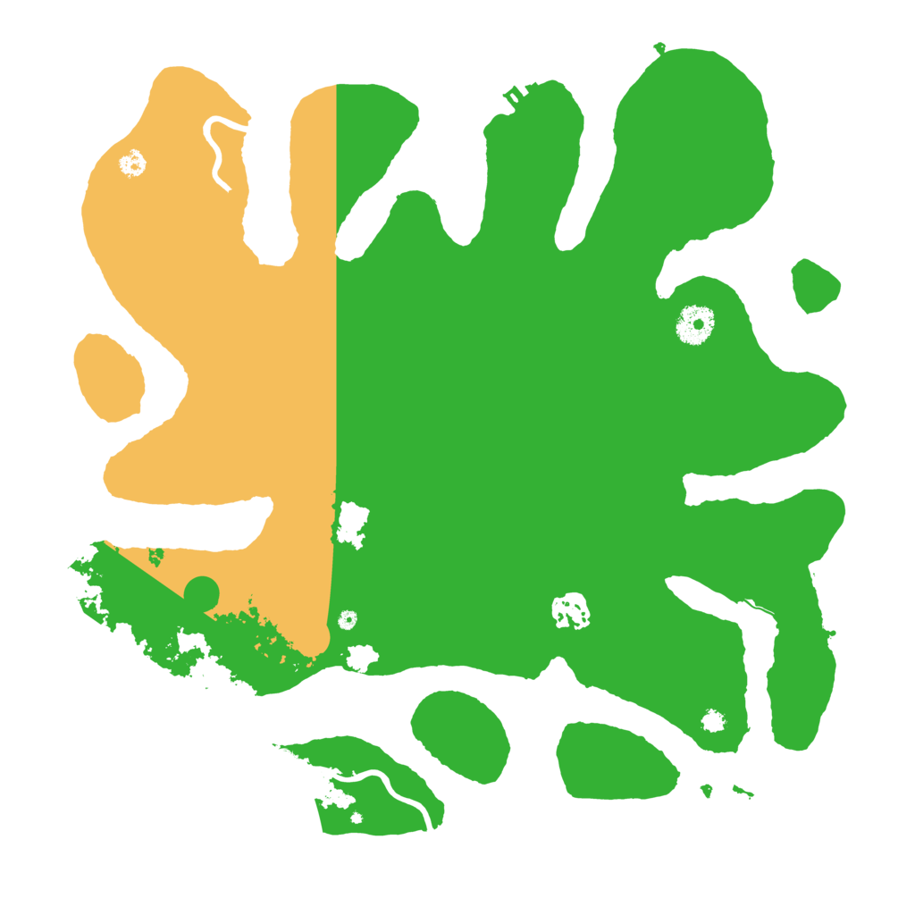 Biome Rust Map: Procedural Map, Size: 3550, Seed: 21530