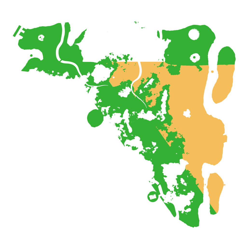 Biome Rust Map: Procedural Map, Size: 4000, Seed: 486036