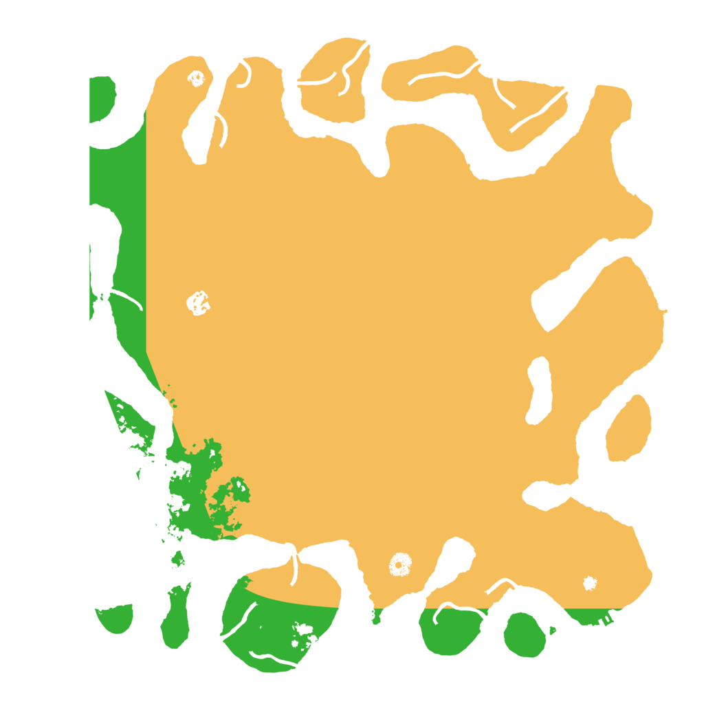 Biome Rust Map: Procedural Map, Size: 4500, Seed: 959927823