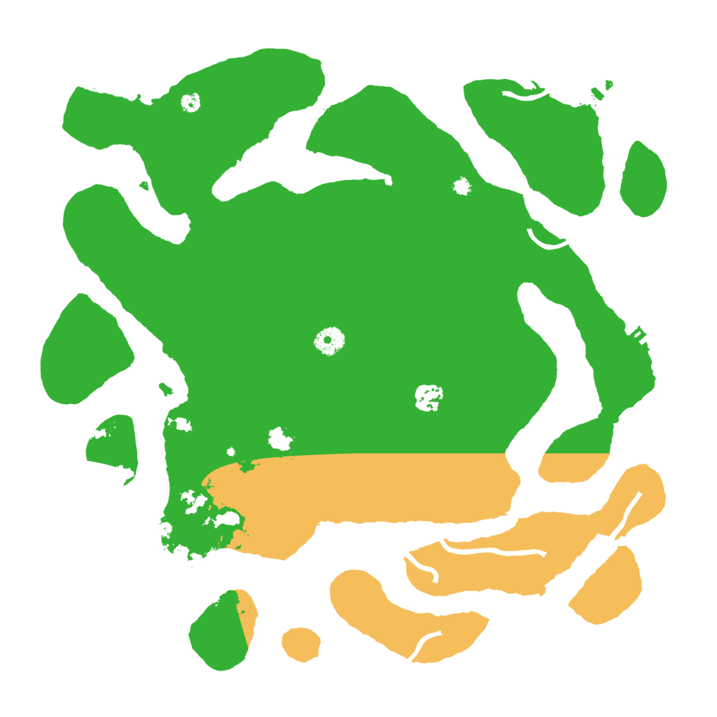 Biome Rust Map: Procedural Map, Size: 3800, Seed: 676