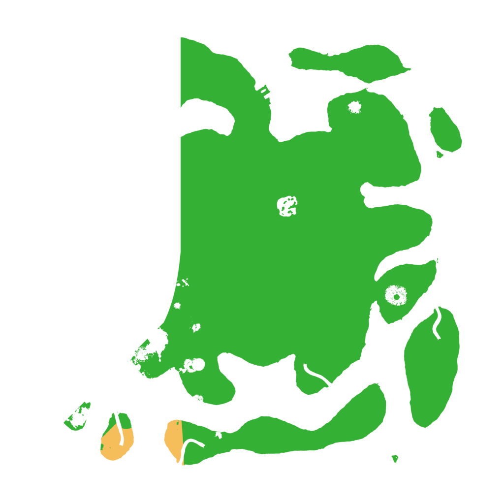 Biome Rust Map: Procedural Map, Size: 3550, Seed: 530277