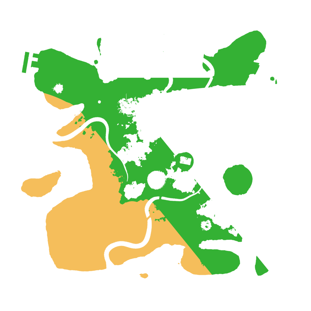 Biome Rust Map: Procedural Map, Size: 3000, Seed: 1337