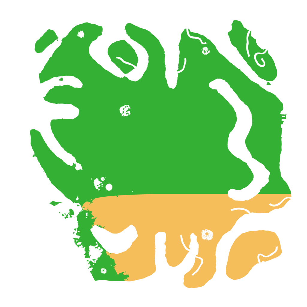 Biome Rust Map: Procedural Map, Size: 4000, Seed: 2542345