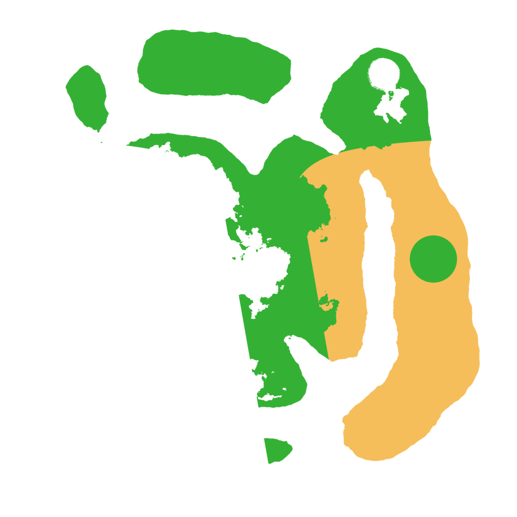 Biome Rust Map: Barren, Size: 2900, Seed: 13467