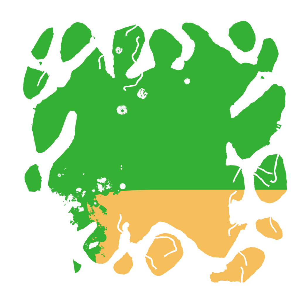 Biome Rust Map: Procedural Map, Size: 4500, Seed: 4521237