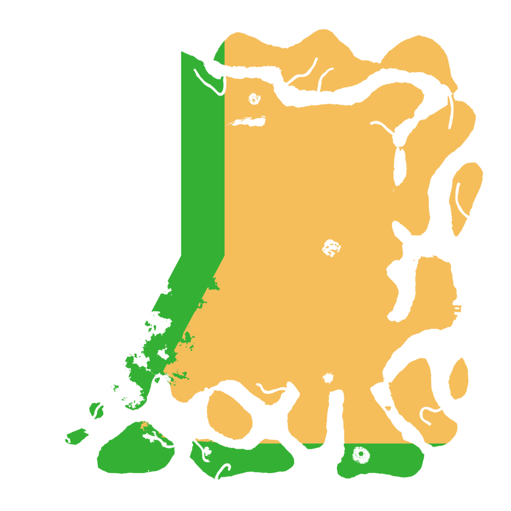 Biome Rust Map: Procedural Map, Size: 4500, Seed: 4017115