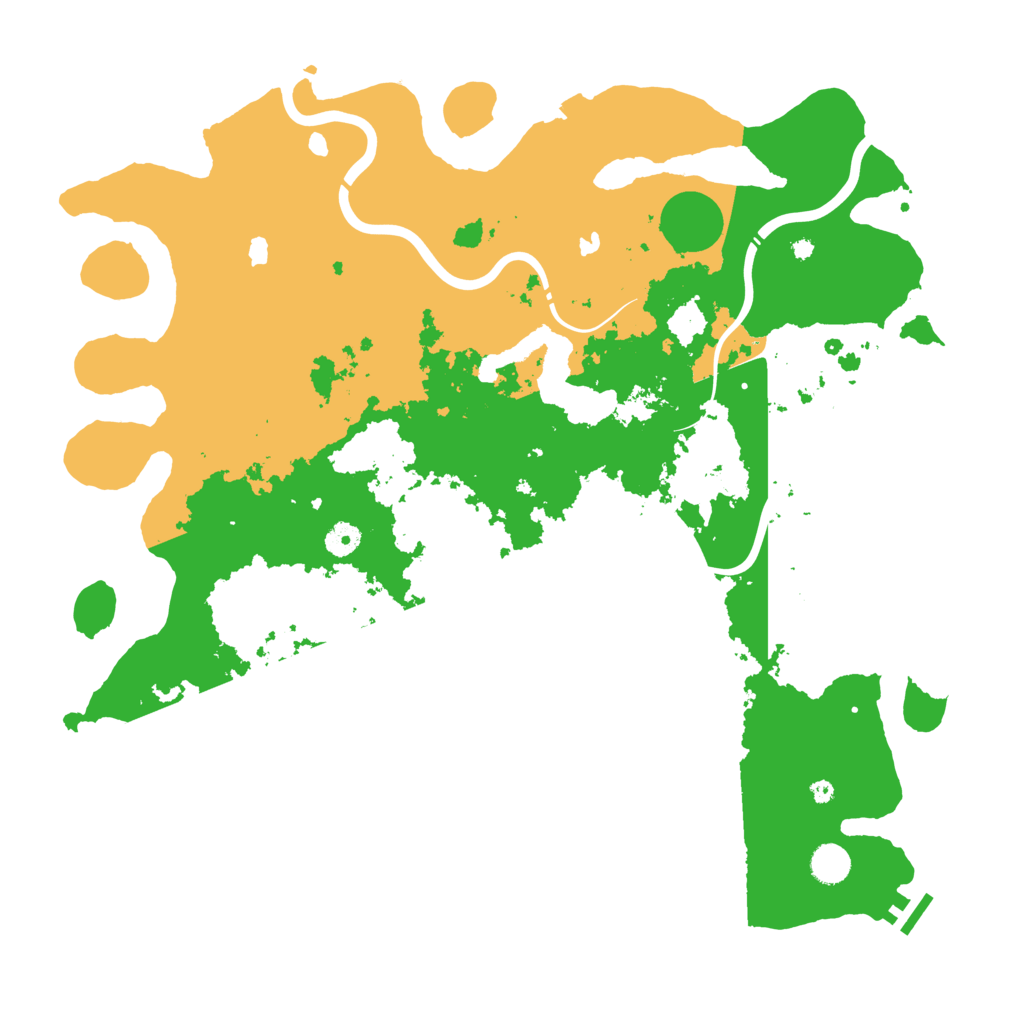 Biome Rust Map: Procedural Map, Size: 4500, Seed: 699133
