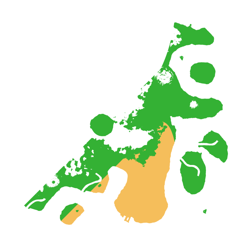 Biome Rust Map: Procedural Map, Size: 3000, Seed: 1196815422