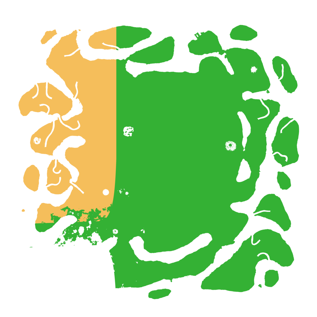 Biome Rust Map: Procedural Map, Size: 4500, Seed: 3398043