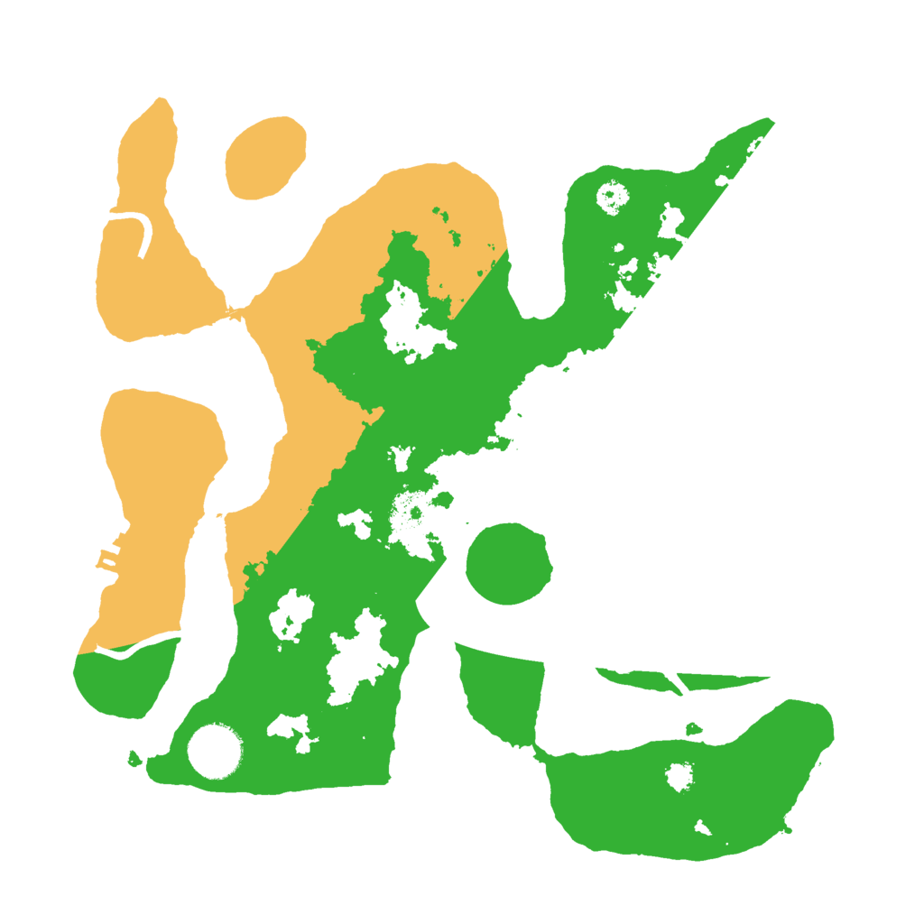 Biome Rust Map: Procedural Map, Size: 3000, Seed: 473729124