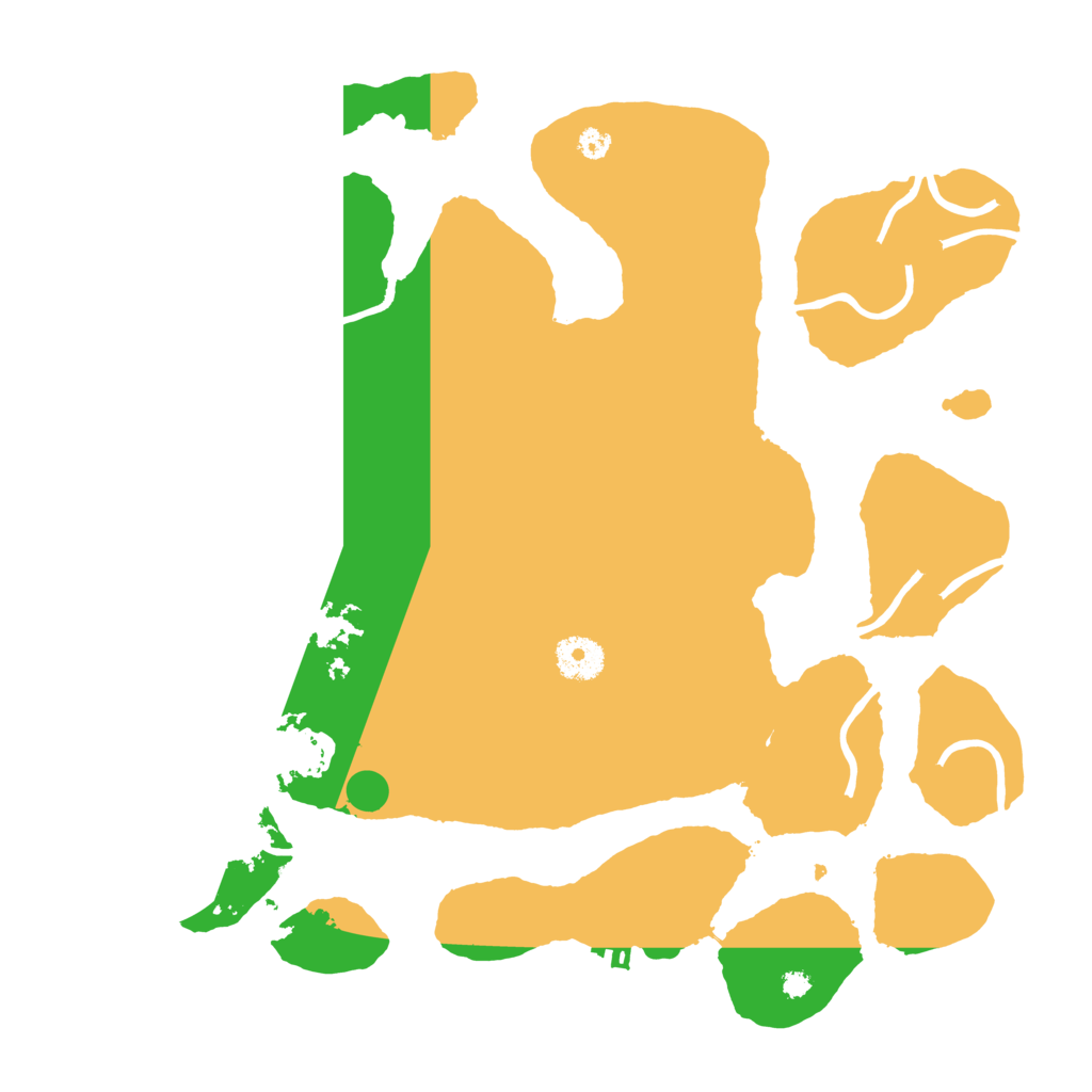Biome Rust Map: Procedural Map, Size: 3550, Seed: 188606