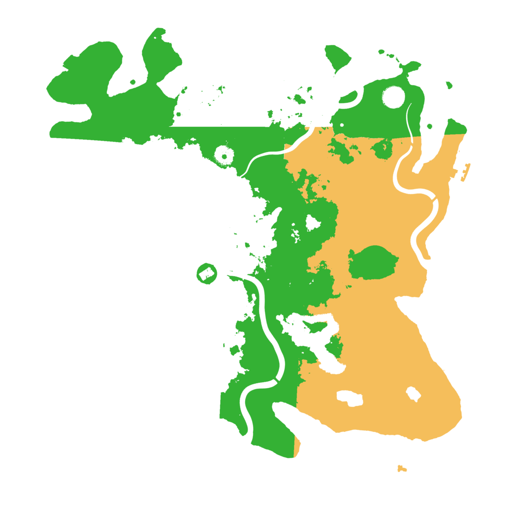 Biome Rust Map: Procedural Map, Size: 4000, Seed: 958927801