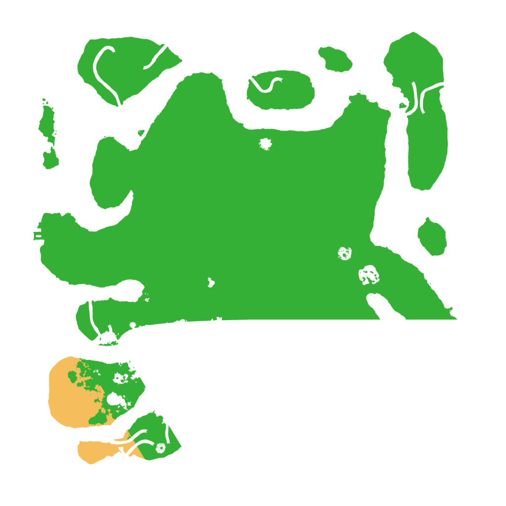 Biome Rust Map: Procedural Map, Size: 3750, Seed: 391865950