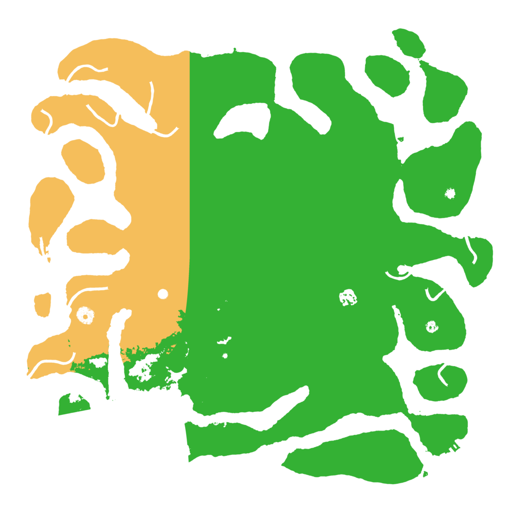 Biome Rust Map: Procedural Map, Size: 4500, Seed: 4509404