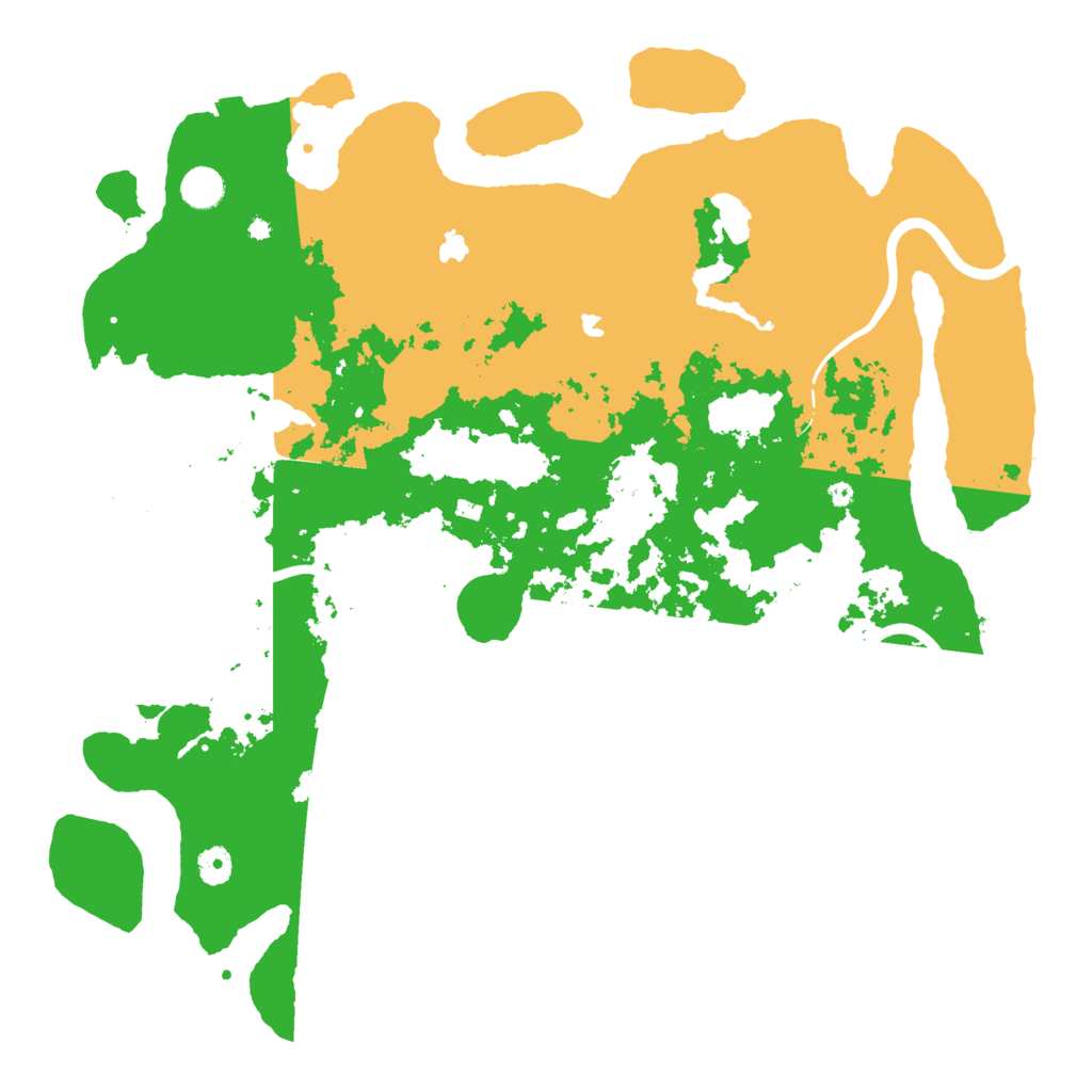 Biome Rust Map: Procedural Map, Size: 4500, Seed: 3748026