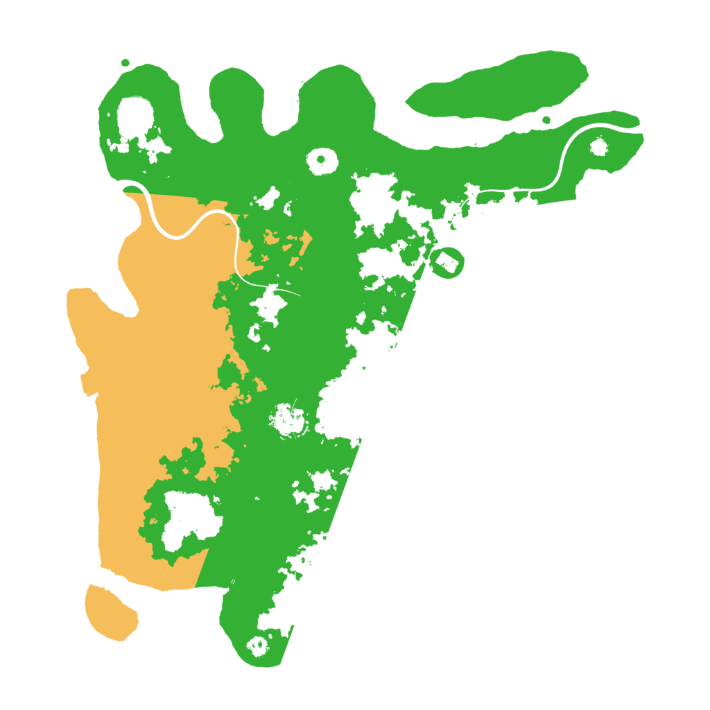 Biome Rust Map: Procedural Map, Size: 3600, Seed: 211600226