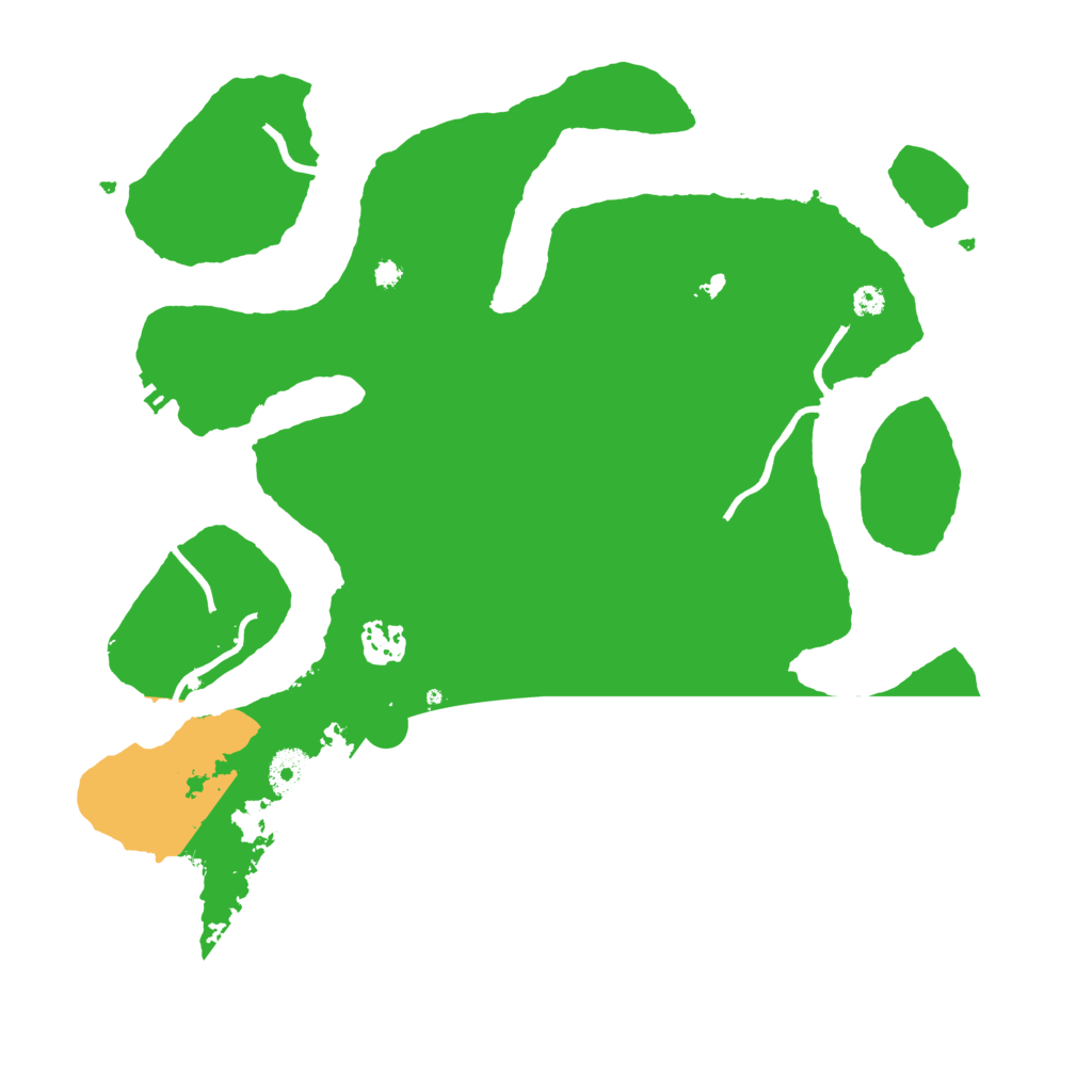 Biome Rust Map: Procedural Map, Size: 3550, Seed: 386790