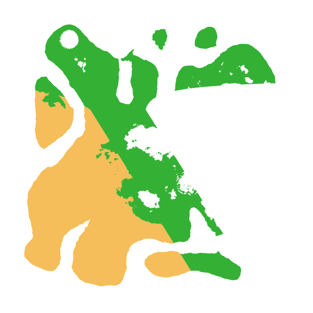 Biome Rust Map: Barren, Size: 3000, Seed: 1656801559