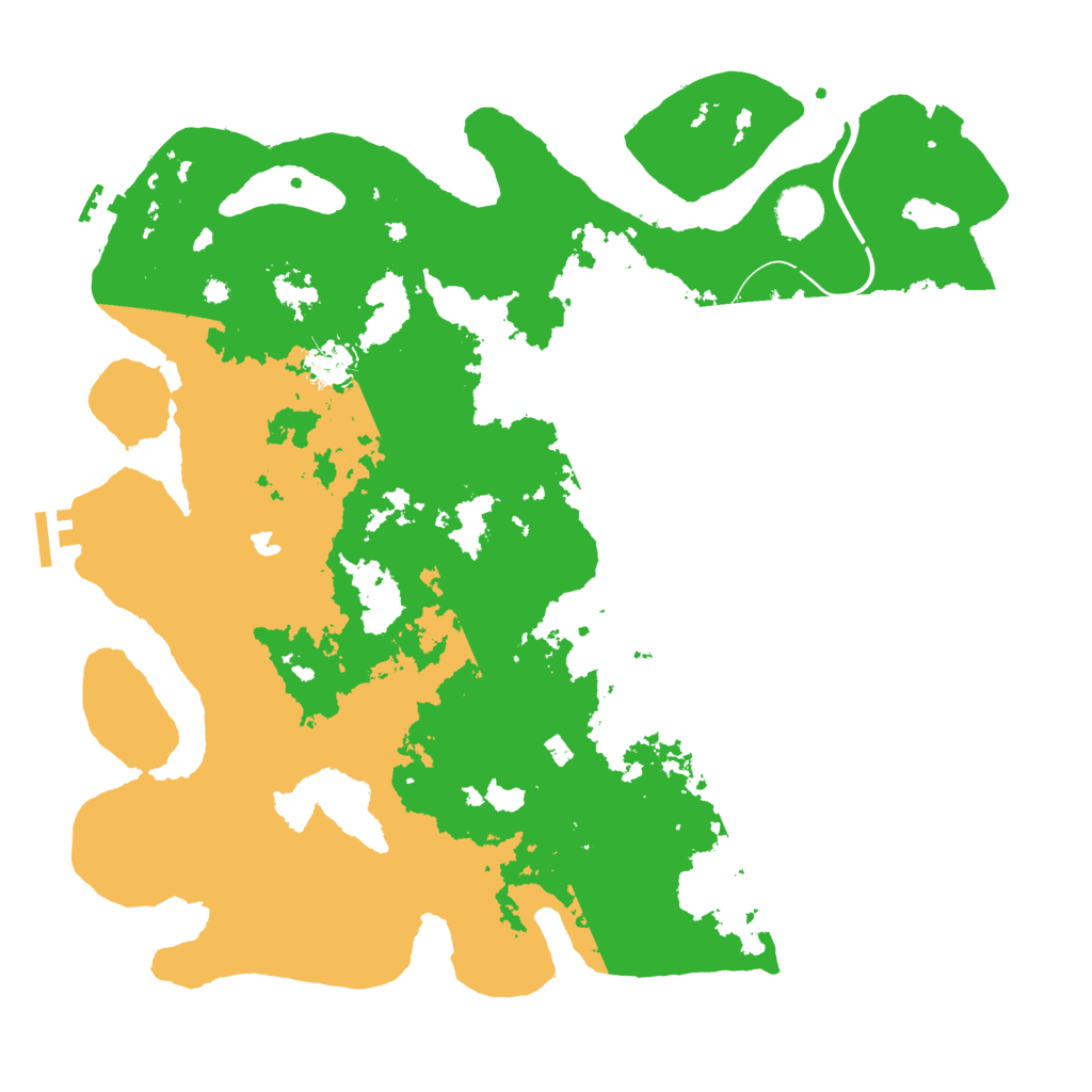 Biome Rust Map: Procedural Map, Size: 4000, Seed: 647434