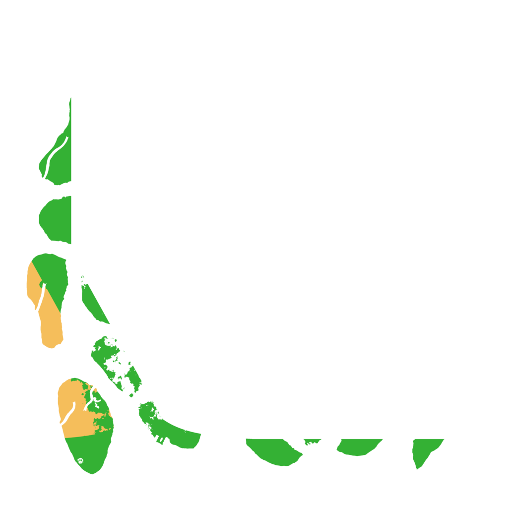 Biome Rust Map: Procedural Map, Size: 4500, Seed: 1989005873