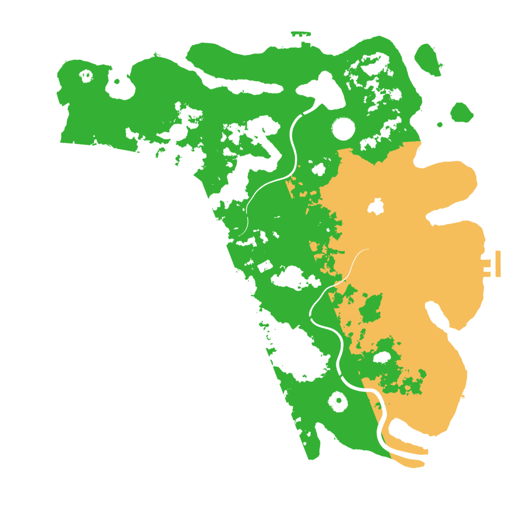 Biome Rust Map: Procedural Map, Size: 4000, Seed: 789823