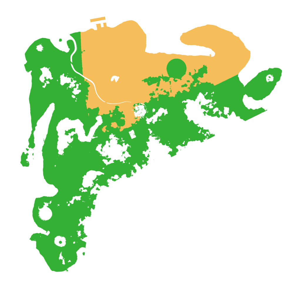 Biome Rust Map: Procedural Map, Size: 4000, Seed: 782306