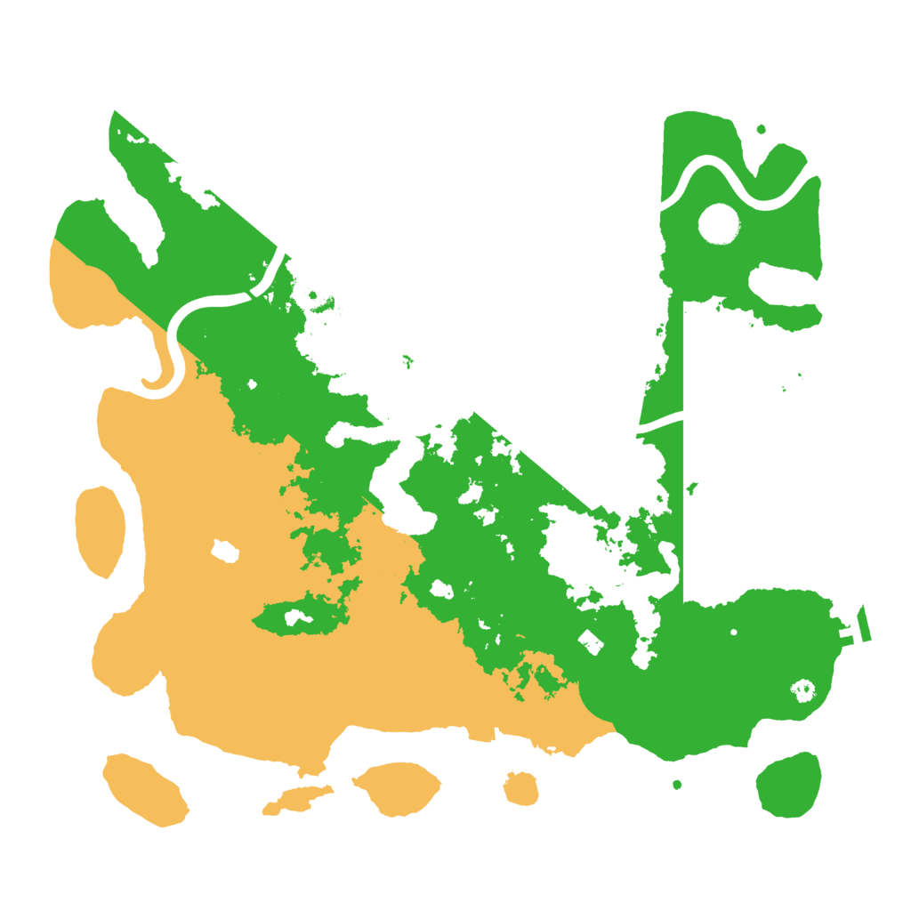 Biome Rust Map: Procedural Map, Size: 4000, Seed: 927931