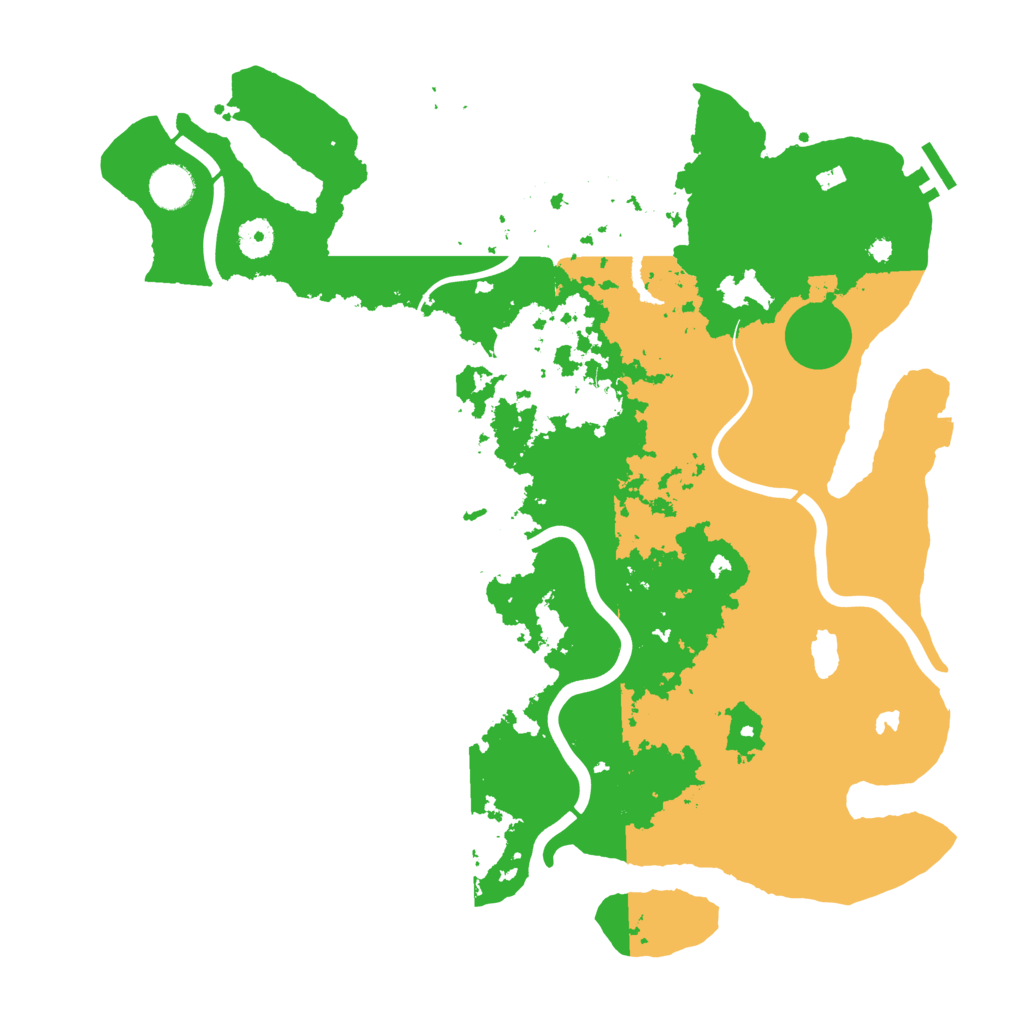 Biome Rust Map: Procedural Map, Size: 4050, Seed: 318187352