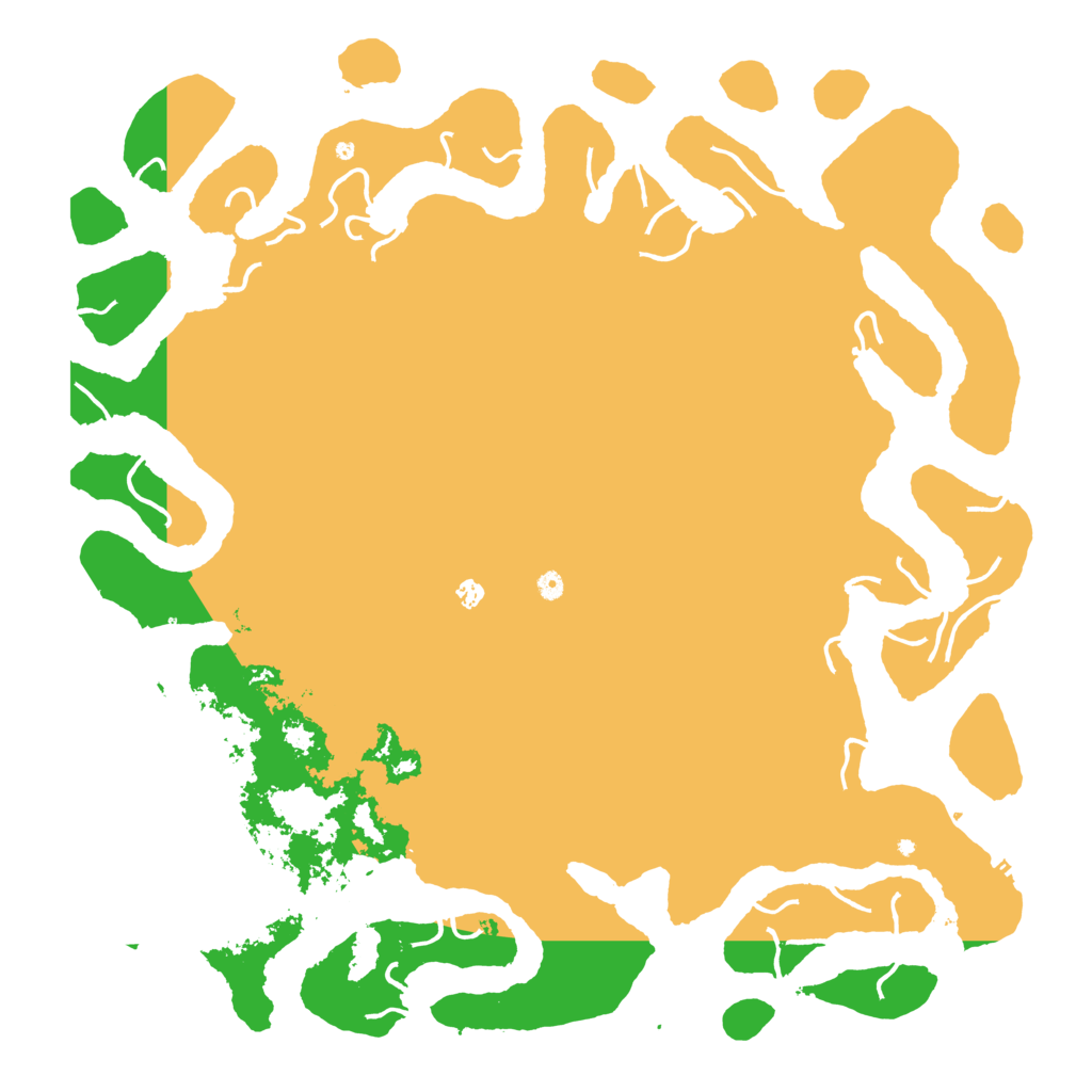 Biome Rust Map: Procedural Map, Size: 6000, Seed: 53967879