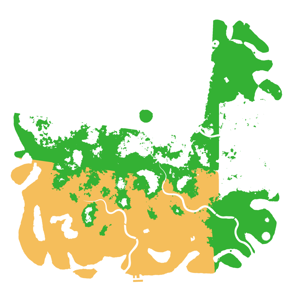 Biome Rust Map: Procedural Map, Size: 6000, Seed: 56289760