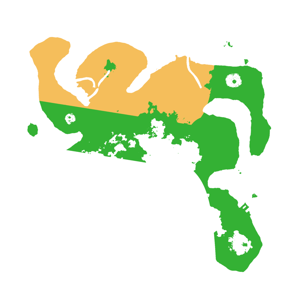 Biome Rust Map: Procedural Map, Size: 3000, Seed: 593323770