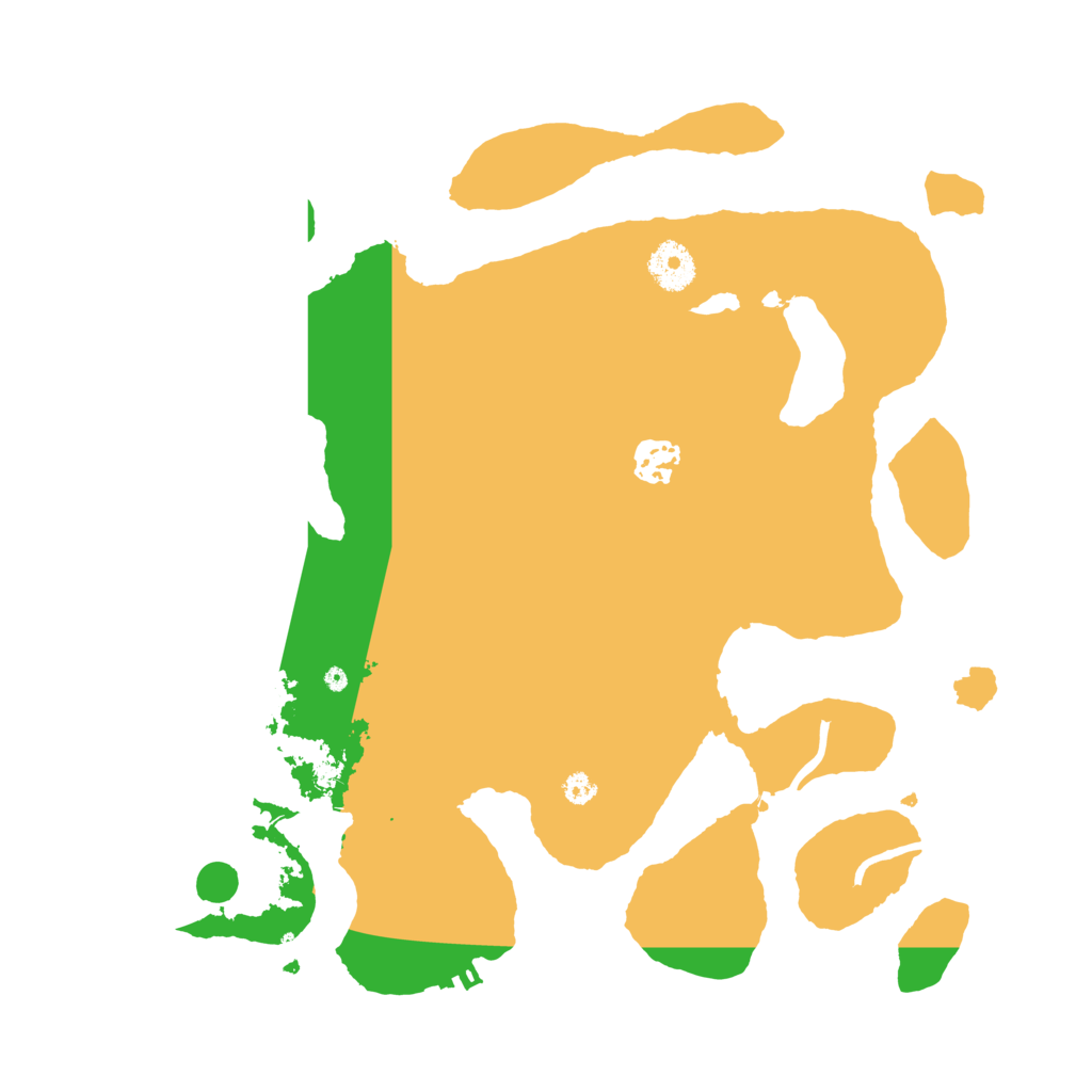 Biome Rust Map: Procedural Map, Size: 3500, Seed: 4407188