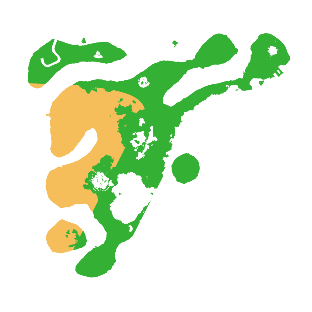 Biome Rust Map: Procedural Map, Size: 3000, Seed: 4732384