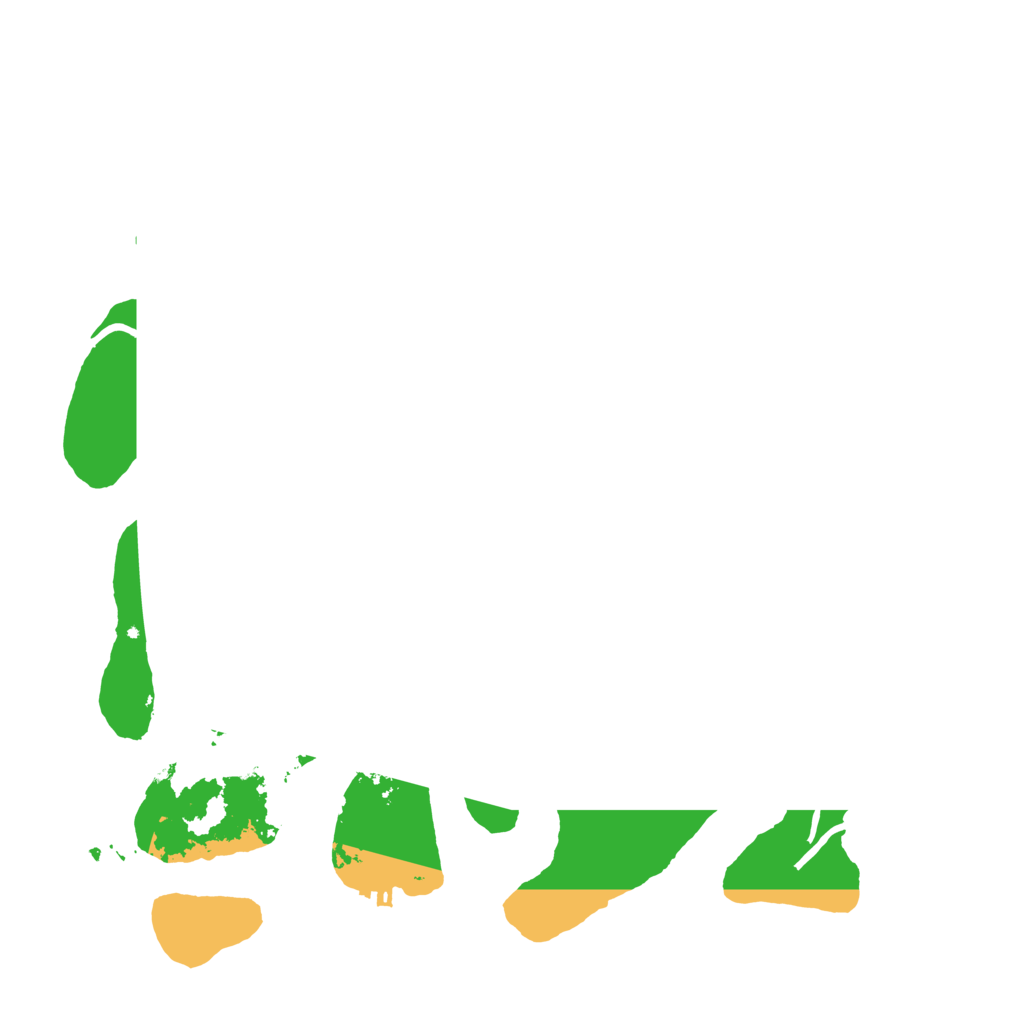 Biome Rust Map: Procedural Map, Size: 4000, Seed: 824843