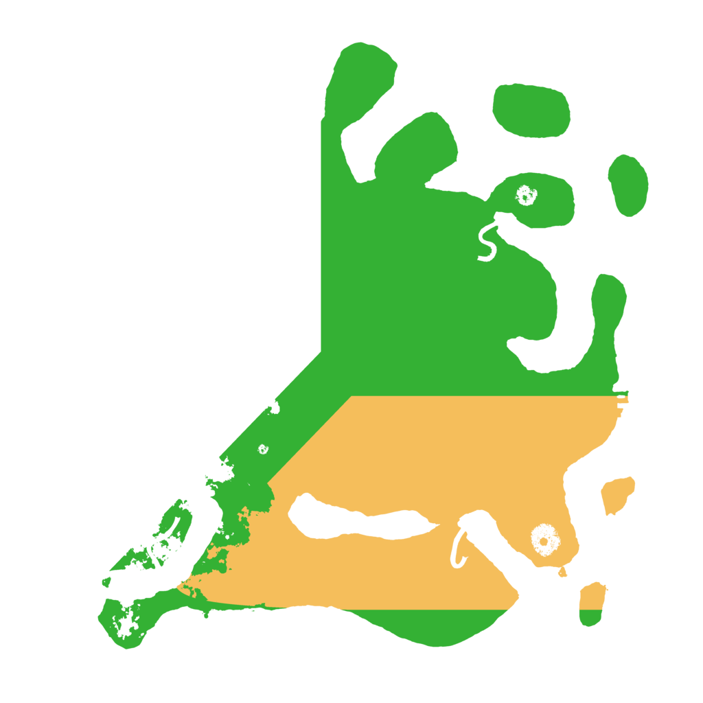 Biome Rust Map: Procedural Map, Size: 3550, Seed: 88059