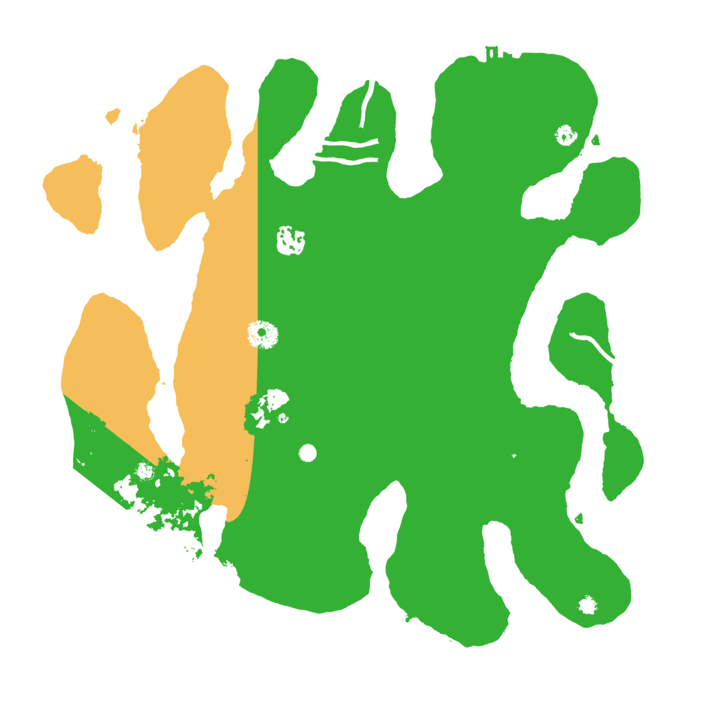 Biome Rust Map: Procedural Map, Size: 3500, Seed: 2073266003