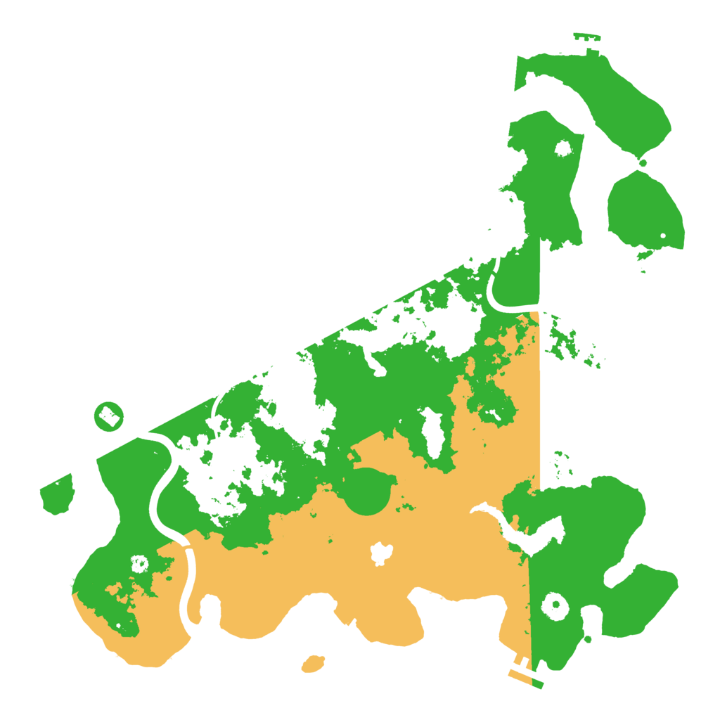 Biome Rust Map: Procedural Map, Size: 4000, Seed: 513873